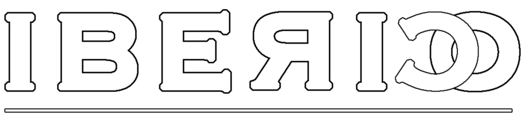 Iberico logotyp vit